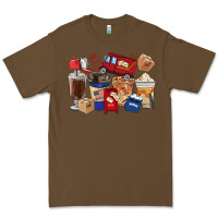 Cacao postal worker coffee cups Premium Tee - FaDigitalArtStudio
