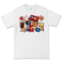 White postal worker coffee cups Premium Tee - FaDigitalArtStudio