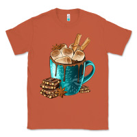 Copper Chocolate And Coffee Classic Tee - FaDigitalArtStudio