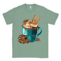 Sage Chocolate And Coffee Classic Tee - FaDigitalArtStudio