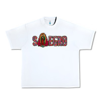 White Suegro Our Lady Of Guadalupe Urban Heavy Tee - Jasminsmagicworld