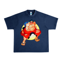 Navy #rikishi rank sumo Urban Heavy Tee - linhVisuals