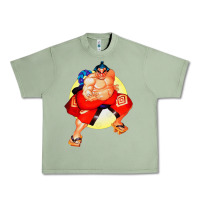 Oil Green #rikishi rank sumo Urban Heavy Tee - linhVisuals