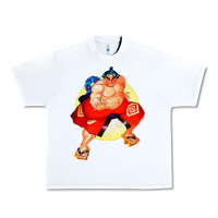 White #rikishi rank sumo Urban Heavy Tee - linhVisuals
