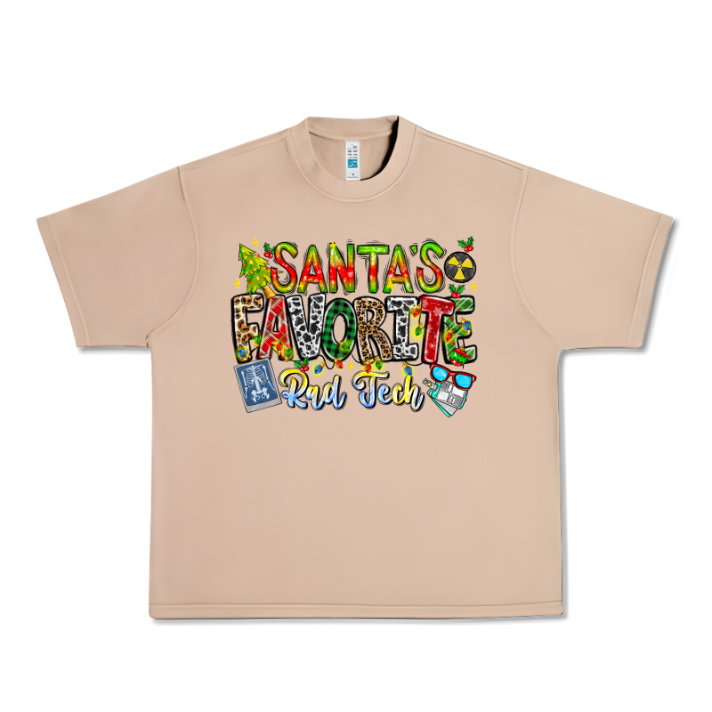 Santa's Favorite Rad Tech Urban Heavy Tee by CowhideDigitalArt | Teevron