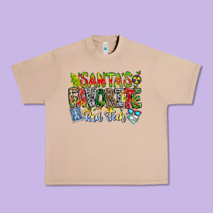 Santa's Favorite Rad Tech Urban Heavy Tee Designed By Cowhidedigitalart