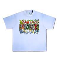 Grape Ice Santa's Favorite Rad Tech Urban Heavy Tee - CowhideDigitalArt