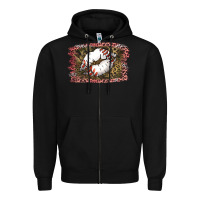 Black Baseball Lips Zipper Hoodie - Jasminsmagicworld