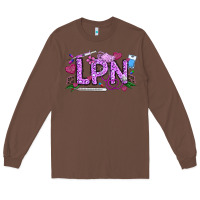 Chestnut Valentine LPN Long Sleeve Tee - CowhideDigitalArt