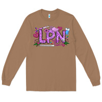 Toasted Coconut Valentine LPN Long Sleeve Tee - CowhideDigitalArt