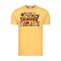 Vintage Mustard Busy Raising Ballers Vintage Tee - CowhideDigitalArt