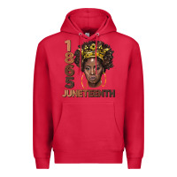 Cardinal 1865 juneteenth black women Premium Hoodie - BarkalooDesign