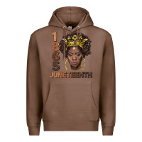 Chestnut 1865 juneteenth black women Premium Hoodie - BarkalooDesign