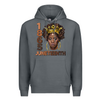 Rock 1865 juneteenth black women Premium Hoodie - BarkalooDesign