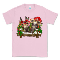 Bubblegum Pink Christmas donkeys Classic Tee - BarkalooDesign