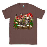 Chestnut Christmas donkeys Classic Tee - BarkalooDesign