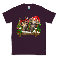 Plum Christmas donkeys Classic Tee - BarkalooDesign