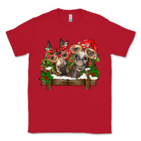 Red Christmas donkeys Classic Tee - BarkalooDesign