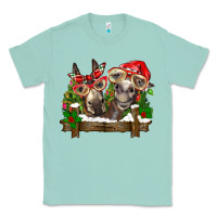 Seafoam Christmas donkeys Classic Tee - BarkalooDesign