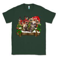 Sports Green Christmas donkeys Classic Tee - BarkalooDesign