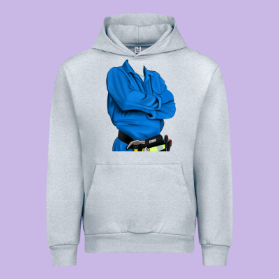 English Cocker Spaniel Mechanic 2 Urban Hoodie Designed By Ranaportraitstore