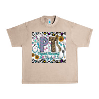 French Oak pt physical therapist Urban Heavy Tee - CowhideDigitalArt