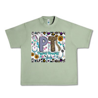 Oil Green pt physical therapist Urban Heavy Tee - CowhideDigitalArt