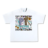 White pt physical therapist Urban Heavy Tee - CowhideDigitalArt