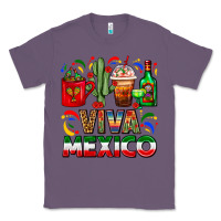 Lavender Viva Mexico Coffee Cups With Cactus And Tequila Classic Tee - FaDigitalArtStudio