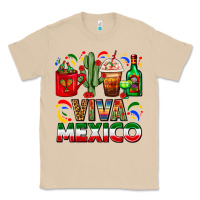 Mushroom Viva Mexico Coffee Cups With Cactus And Tequila Classic Tee - FaDigitalArtStudio