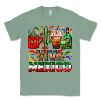 Sage Viva Mexico Coffee Cups With Cactus And Tequila Classic Tee - FaDigitalArtStudio