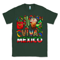 Sports Green Viva Mexico Coffee Cups With Cactus And Tequila Classic Tee - FaDigitalArtStudio