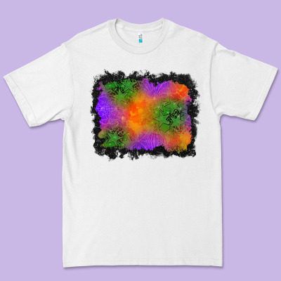 Halloween Stars Background Premium Tee Designed By Bundleandbundleshop