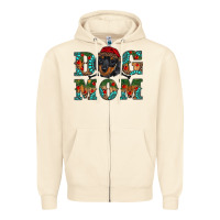 Sandshell christmas dog mom dachshund Zipper Hoodie - RanaPortraitStore