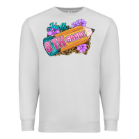 Dove Grey hello 6th grade Premium Sweatshirt - RanaPortraitStore