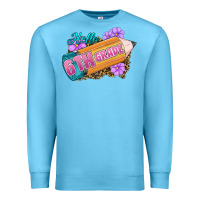 Ocean Blue hello 6th grade Premium Sweatshirt - RanaPortraitStore