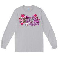 Moon Dust Valentine Medical Assistant Long Sleeve Tee - CowhideDigitalArt