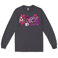 Smoke Valentine Medical Assistant Long Sleeve Tee - CowhideDigitalArt