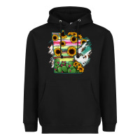Black Minnesota State Map Heavyweight Hoodie - RanaPortraitStore