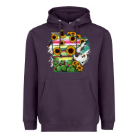 Plum Minnesota State Map Heavyweight Hoodie - RanaPortraitStore