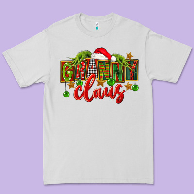 Christmas Granny Claus Premium Tee Designed By Fadigitalartstudio