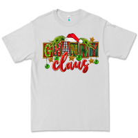 Dove Grey christmas granny claus Premium Tee - FaDigitalArtStudio