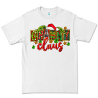 White christmas granny claus Premium Tee - FaDigitalArtStudio