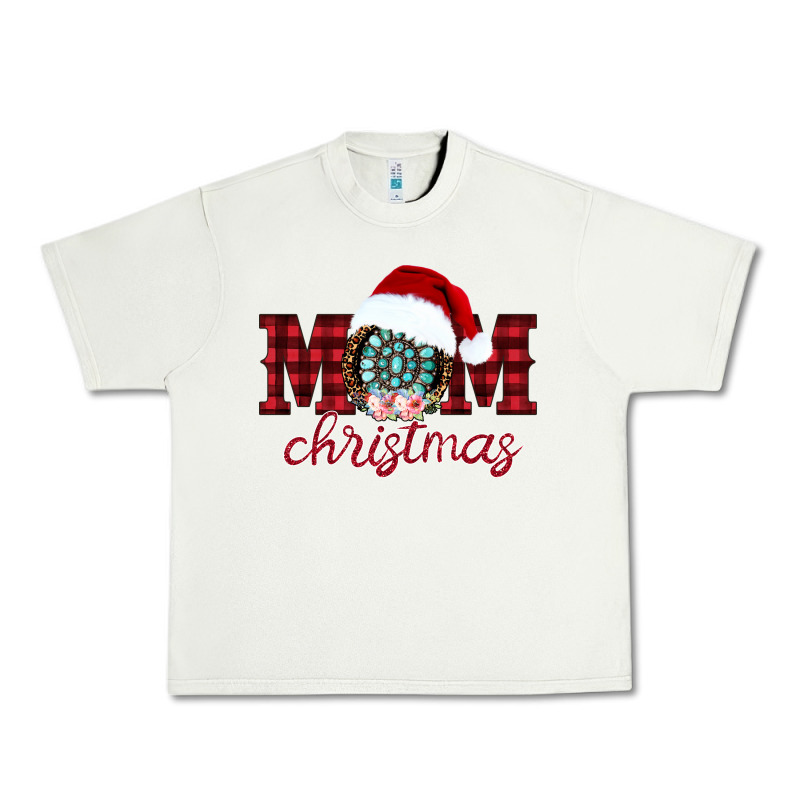 Mom Christmas Urban Heavy Tee by CowhideDigitalArt | Teevron