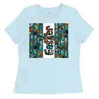 Baby Blue easter Ladies Tee - CowhideDigitalArt