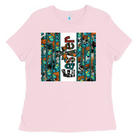 Bubblegum Pink easter Ladies Tee - CowhideDigitalArt
