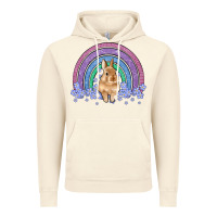 Vintage Artic bunny rainbow Vintage Hoodie - Artiststas