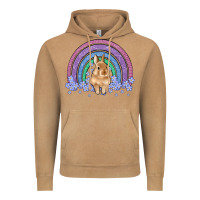 Vintage Camel bunny rainbow Vintage Hoodie - Artiststas