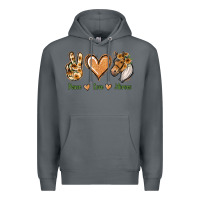 Rock Peace Love Horses Premium Hoodie - Jasminsmagicworld