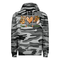 Slate Camo Peace Love Horses Premium Hoodie - Jasminsmagicworld